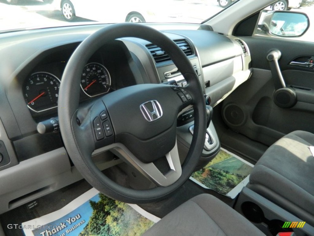 2010 CR-V EX AWD - Taffeta White / Gray photo #23