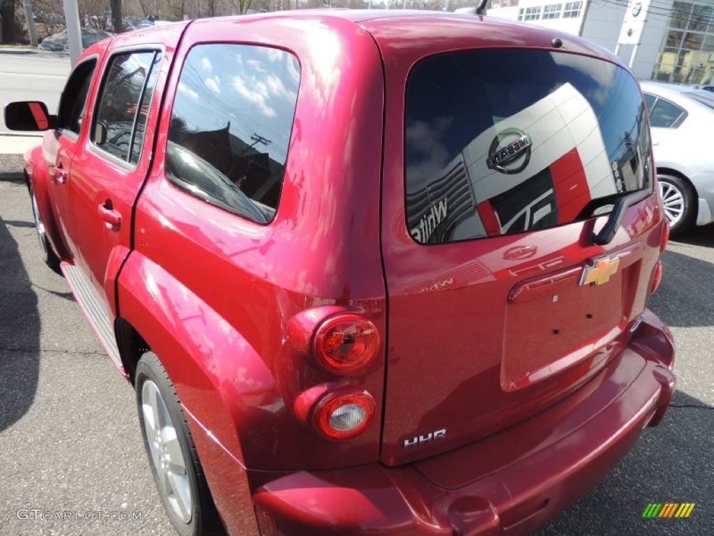 2011 HHR LT - Crystal Red Metallic Tintcoat / Gray photo #4