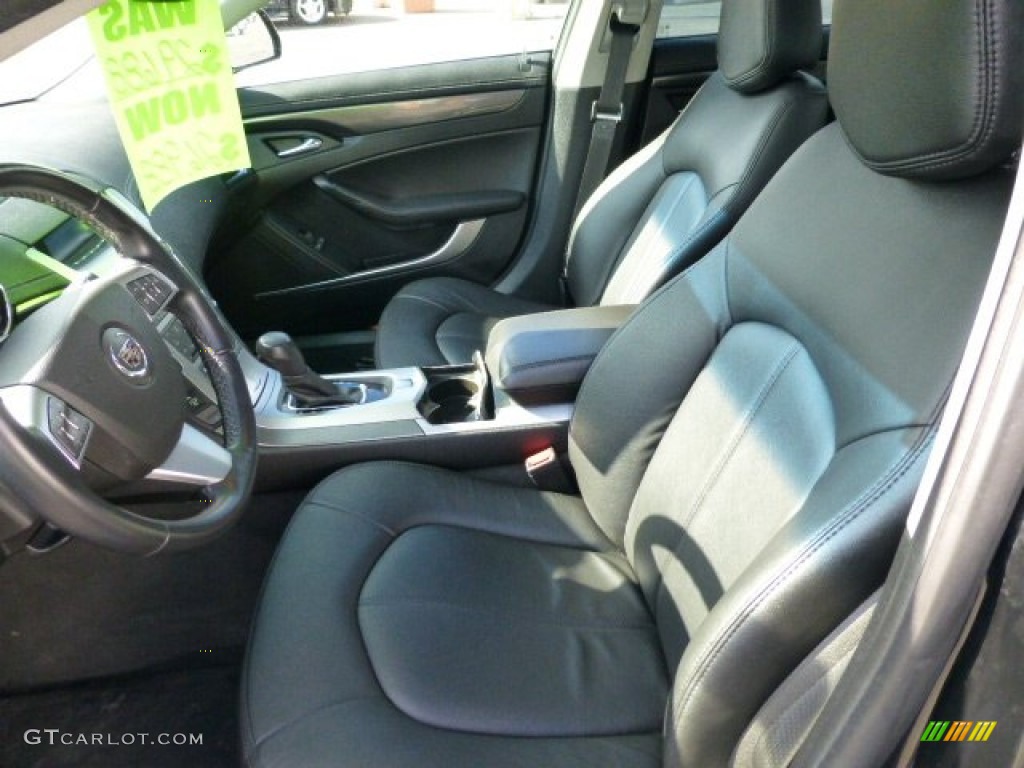 2011 Cadillac CTS 4 3.0 AWD Sedan Front Seat Photo #77657904