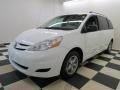 2010 Super White Toyota Sienna LE  photo #3