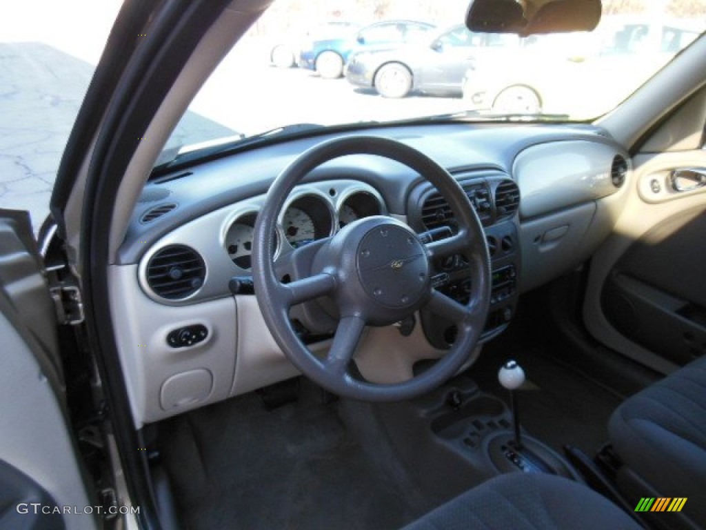 2003 PT Cruiser Touring - Light Almond Pearl / Dark Slate Gray photo #10