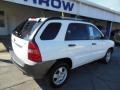 2008 Clear White Kia Sportage LX  photo #8