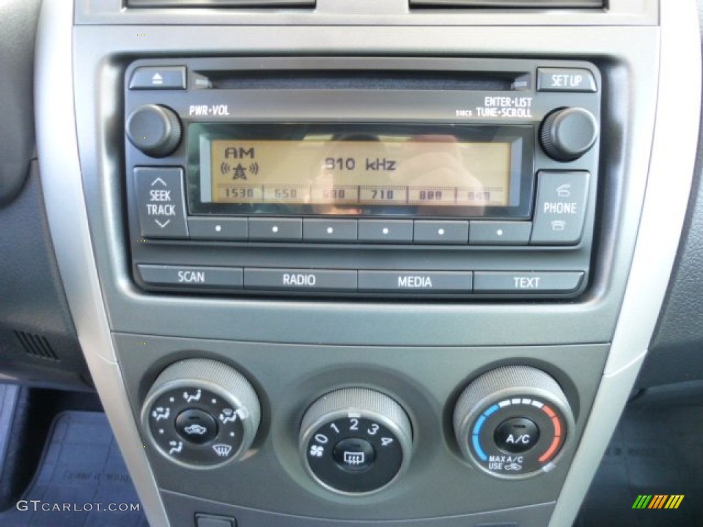 2012 Toyota Corolla S Audio System Photos