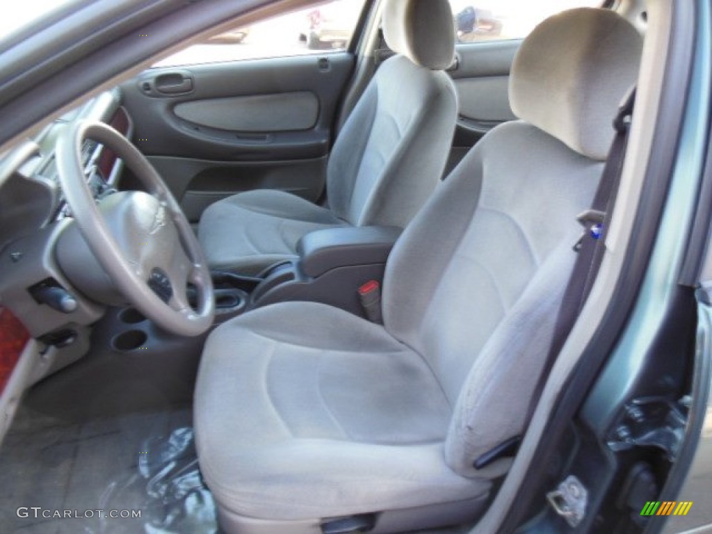 2002 Sebring LX Sedan - Onyx Green Pearl / Dark Slate Gray photo #11