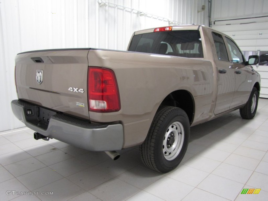 Austin Tan Pearl 2010 Dodge Ram 1500 ST Quad Cab 4x4 Exterior Photo #77659830