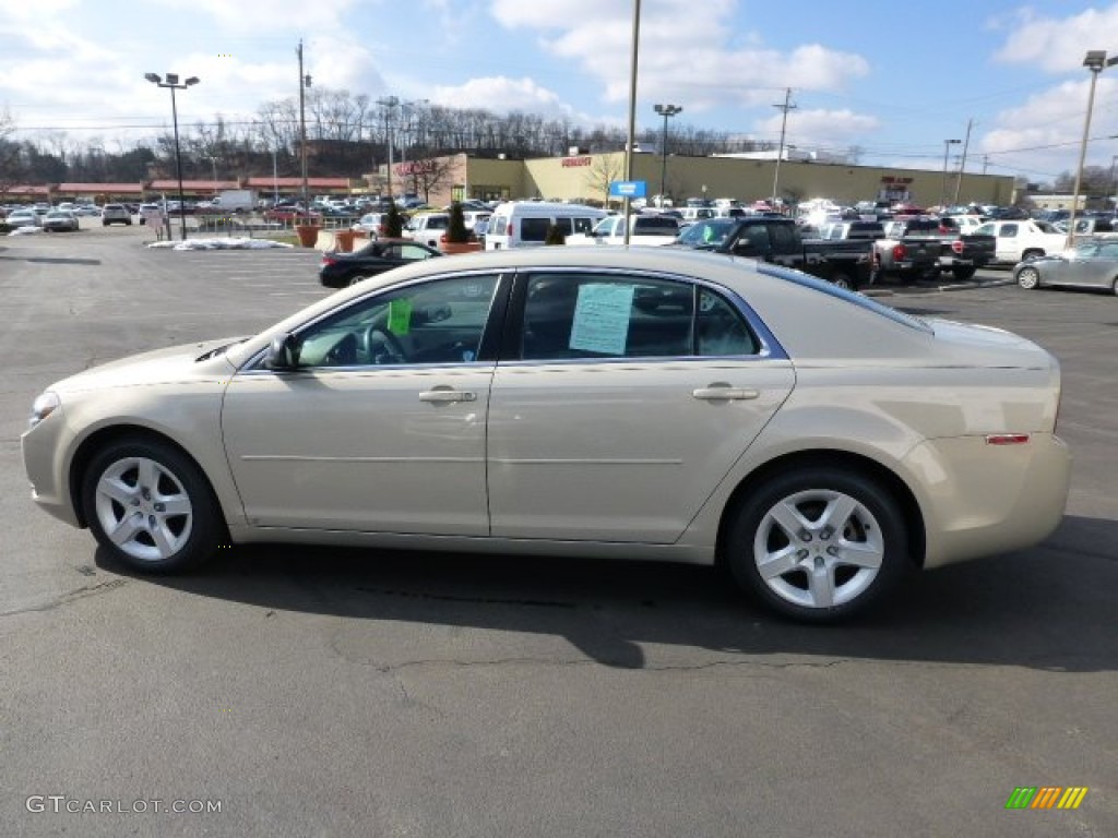 2010 Malibu LS Sedan - Gold Mist Metallic / Cocoa/Cashmere photo #6