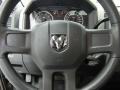 Dark Slate/Medium Graystone 2010 Dodge Ram 1500 ST Quad Cab 4x4 Steering Wheel