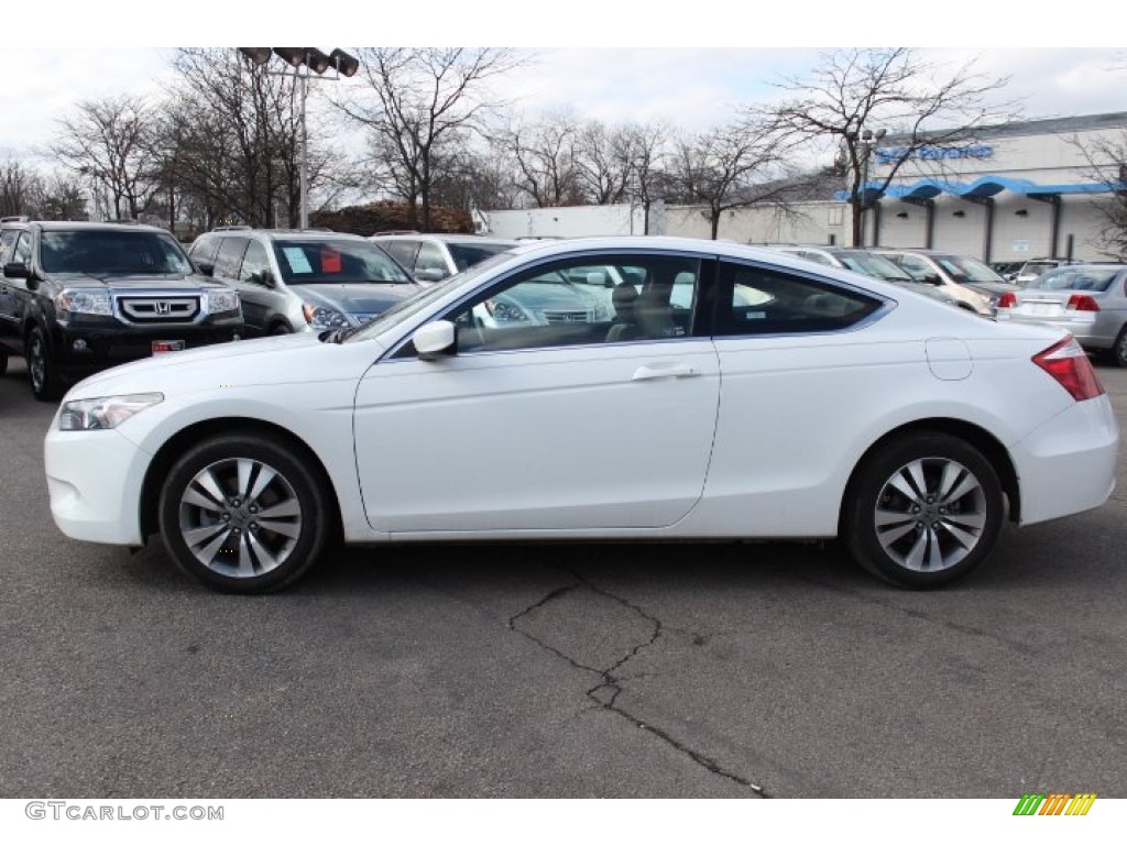 Taffeta White 2010 Honda Accord EX-L Coupe Exterior Photo #77660248