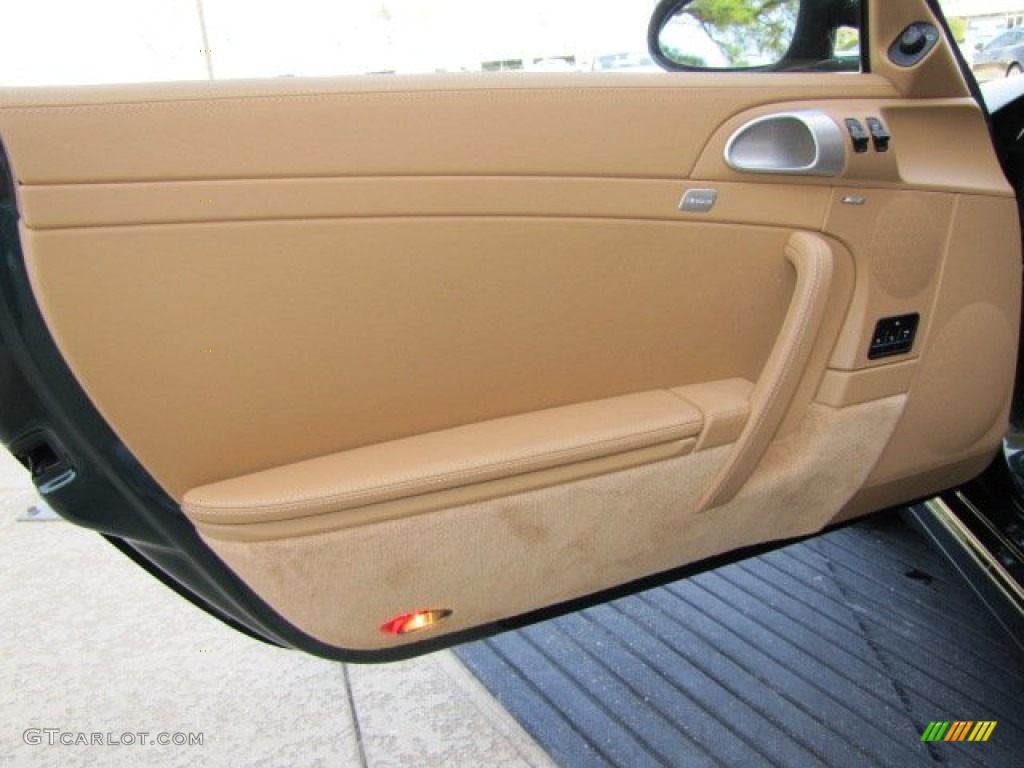 2011 Porsche 911 Targa 4S Sand Beige Door Panel Photo #77660751