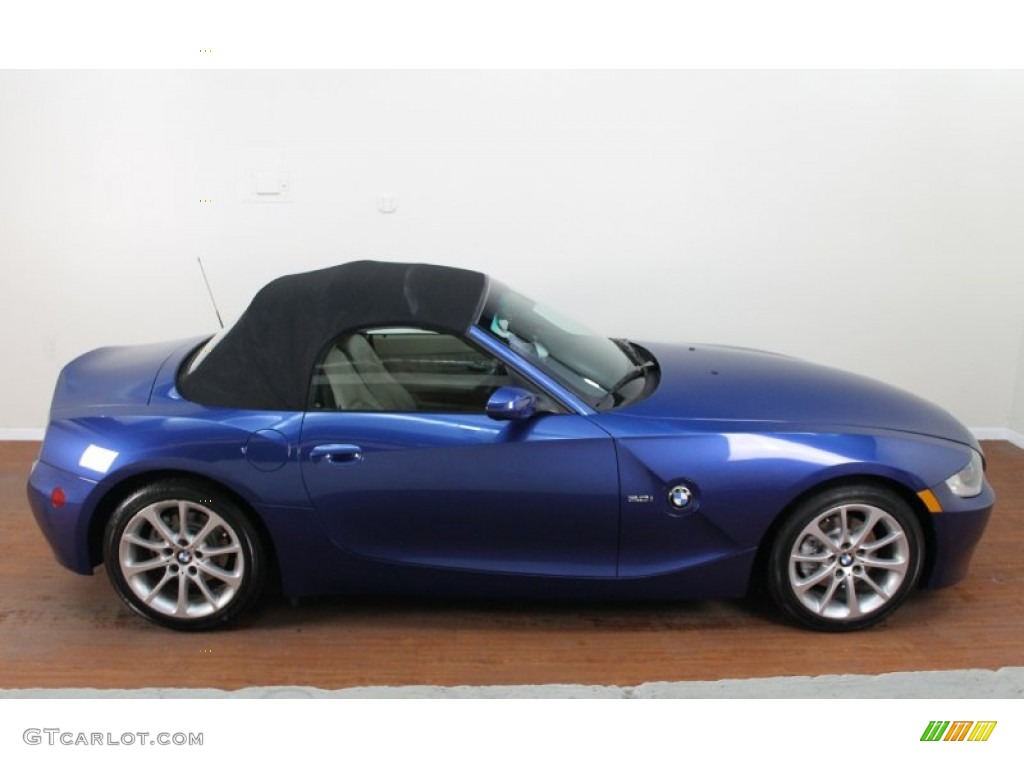 Montego Blue Metallic 2006 BMW Z4 3.0i Roadster Exterior Photo #77660946