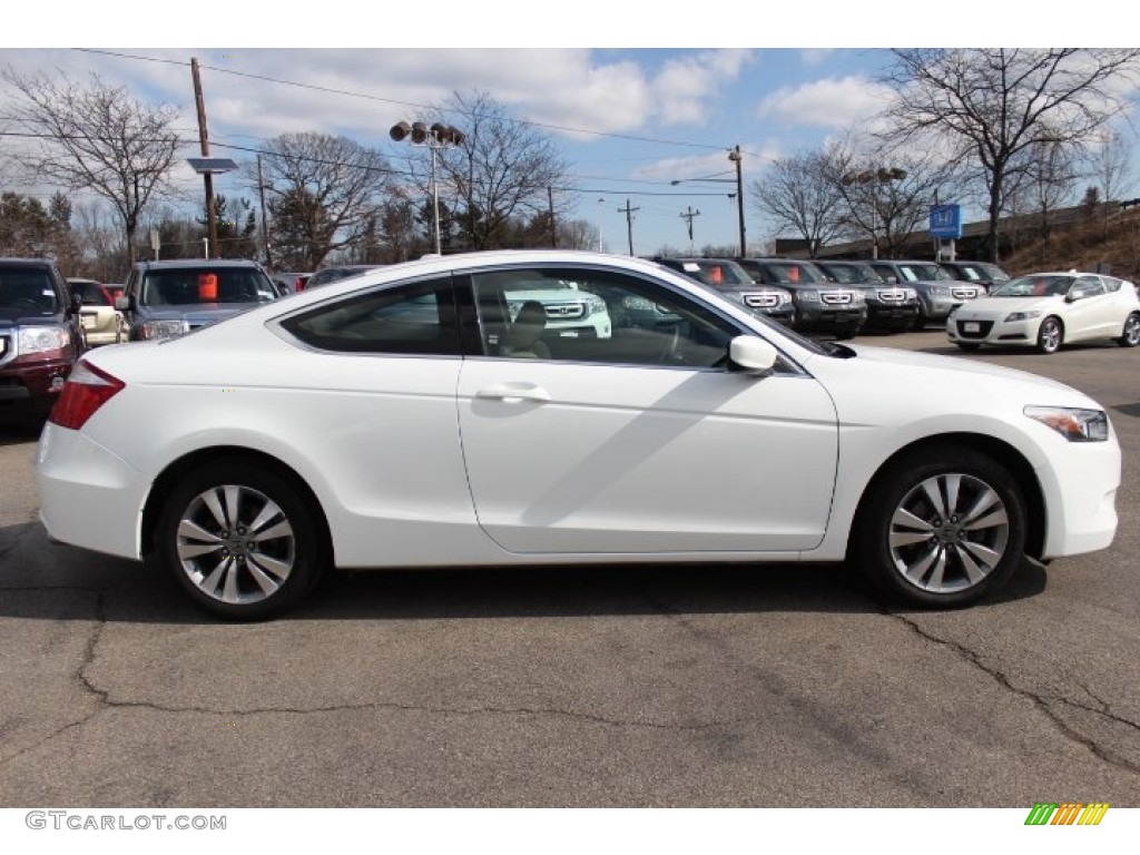 Taffeta White 2010 Honda Accord EX-L Coupe Exterior Photo #77661186