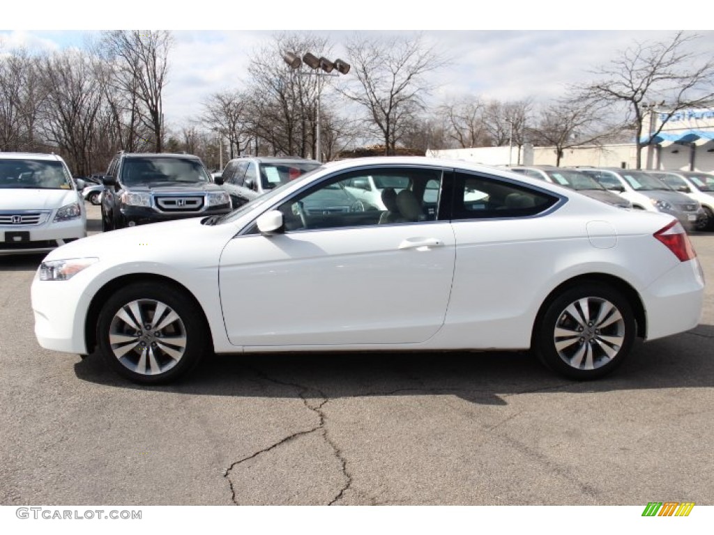 Taffeta White 2010 Honda Accord EX-L Coupe Exterior Photo #77661269