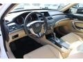 Ivory 2010 Honda Accord EX-L Coupe Interior Color