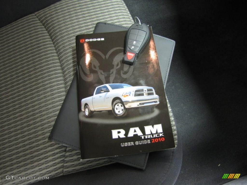 2010 Ram 1500 Big Horn Quad Cab 4x4 - Stone White / Dark Slate/Medium Graystone photo #30