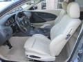 Cream Beige Front Seat Photo for 2005 BMW 6 Series #77662098