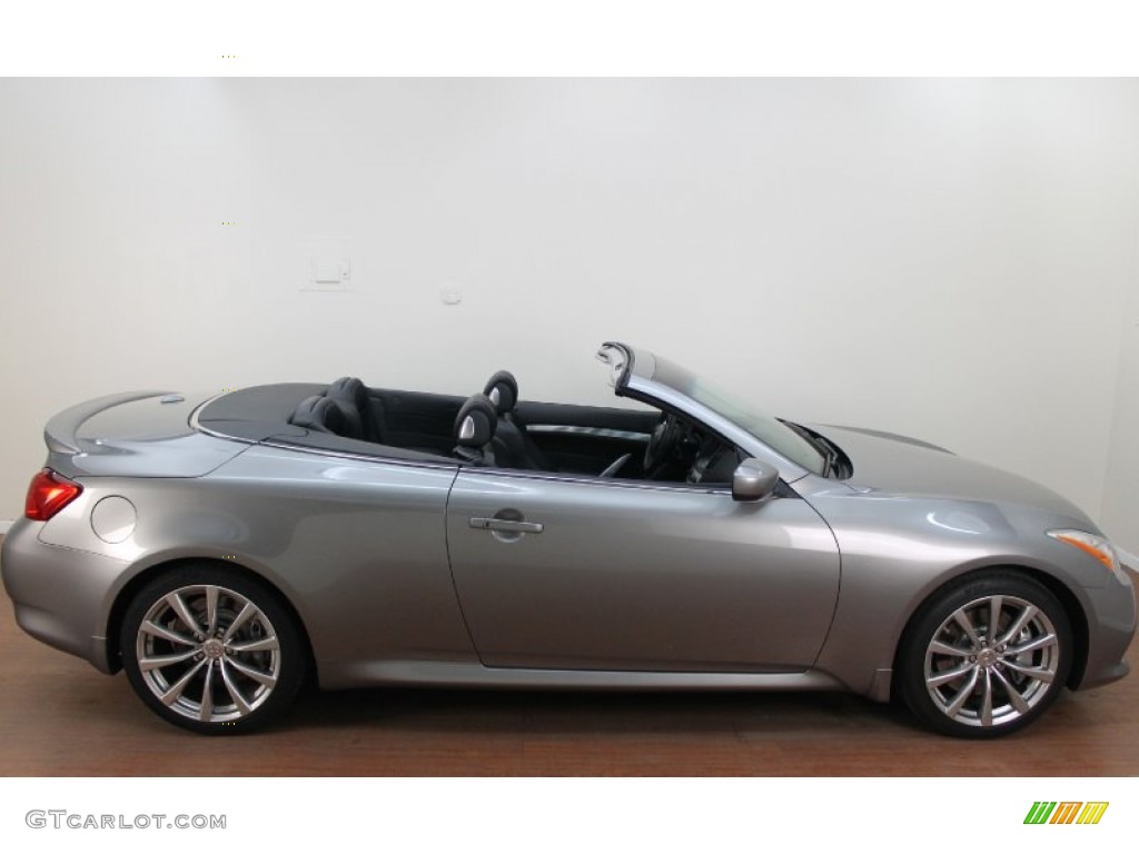 Platinum Graphite 2009 Infiniti G 37 S Sport Convertible Exterior Photo #77662392