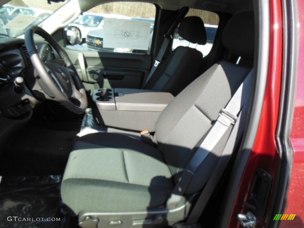 2013 Silverado 1500 LT Extended Cab 4x4 - Deep Ruby Metallic / Ebony photo #11