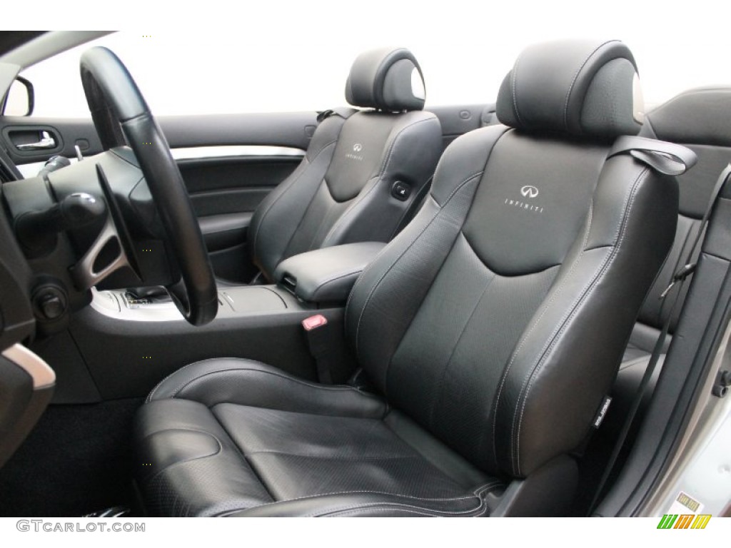 Graphite Interior 2009 Infiniti G 37 S Sport Convertible Photo #77662743