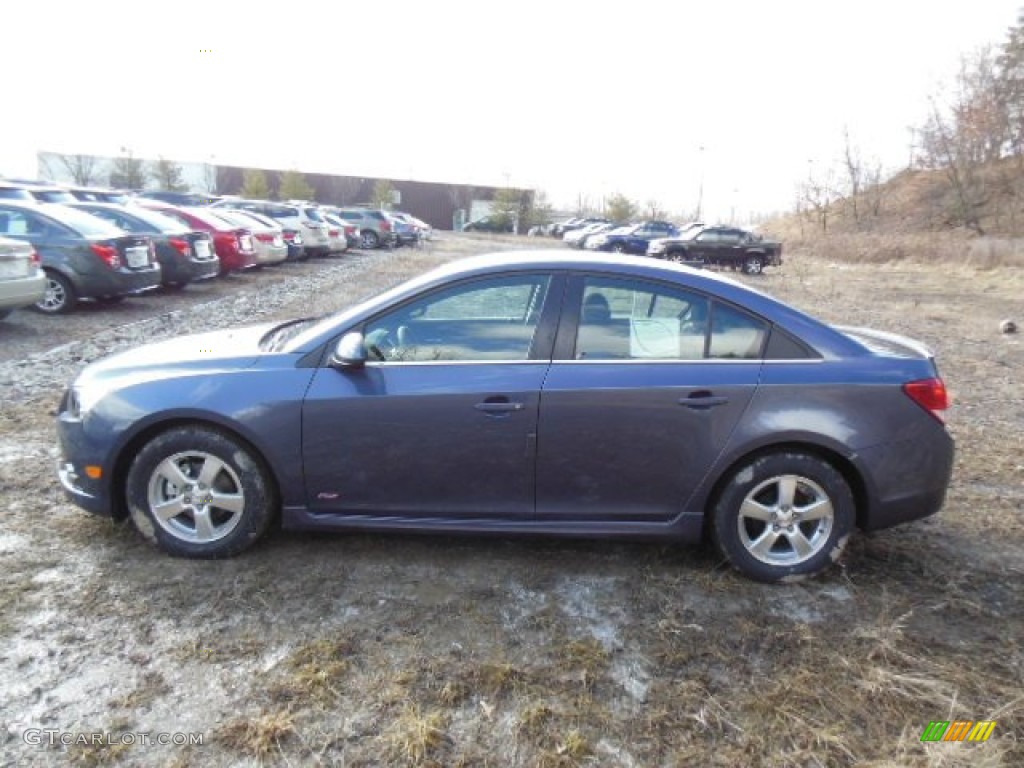 2013 Cruze LT/RS - Atlantis Blue Metallic / Jet Black photo #5