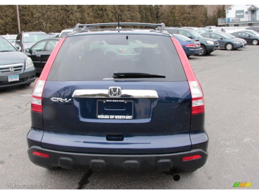 2007 CR-V EX-L 4WD - Royal Blue Pearl / Black photo #7
