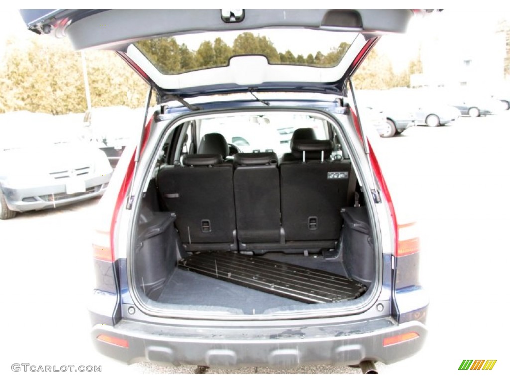 2007 CR-V EX-L 4WD - Royal Blue Pearl / Black photo #8
