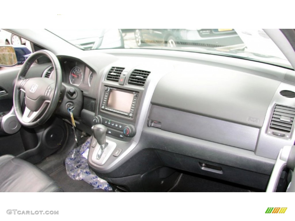 2007 CR-V EX-L 4WD - Royal Blue Pearl / Black photo #9