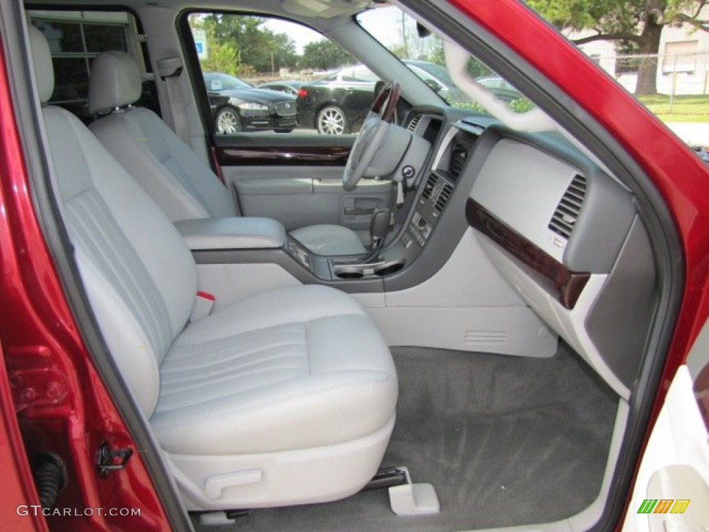 Dove Grey Interior 2004 Lincoln Aviator Luxury Photo #77663385