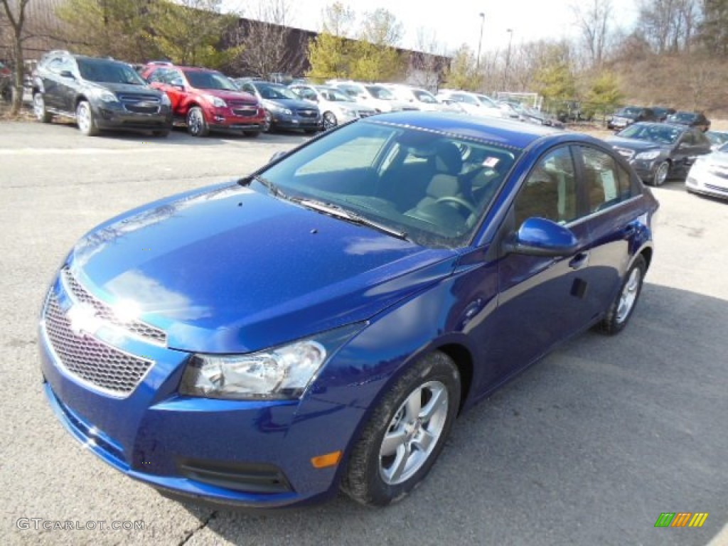 2013 Cruze LT - Blue Topaz Metallic / Jet Black photo #4