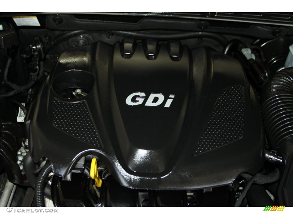 2011 Sonata SE - Midnight Black / Black photo #50