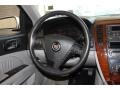 2005 Cadillac STS Light Gray Interior Steering Wheel Photo