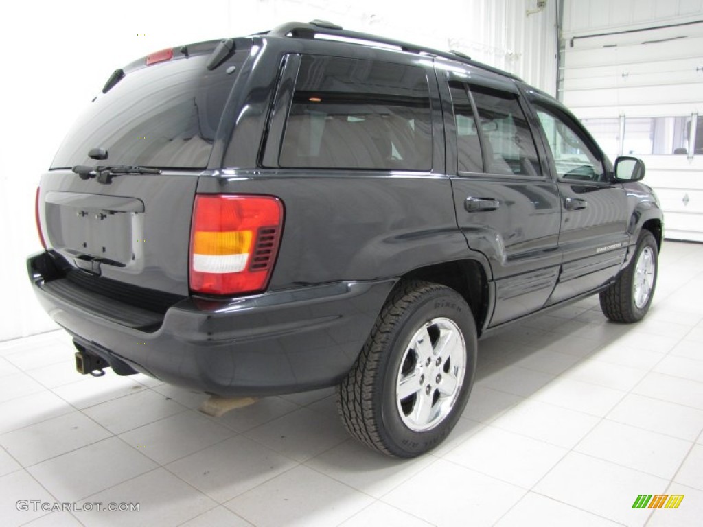 2004 Grand Cherokee Limited 4x4 - Brillant Black Crystal Pearl / Dark Slate Gray photo #2