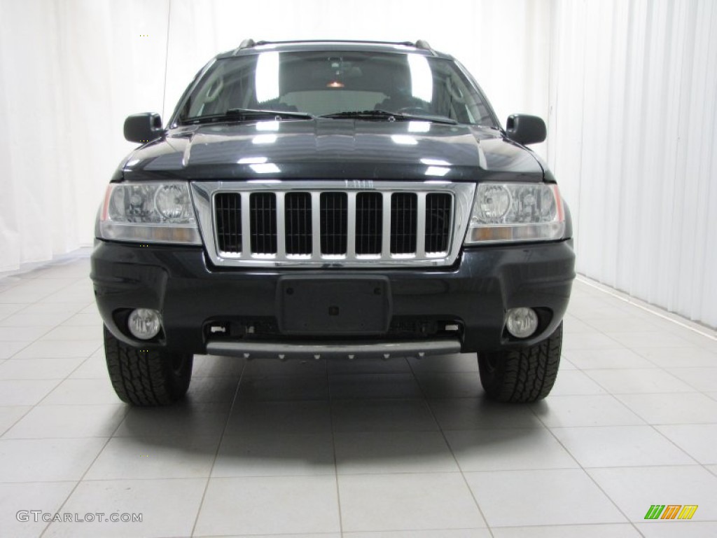 2004 Grand Cherokee Limited 4x4 - Brillant Black Crystal Pearl / Dark Slate Gray photo #3