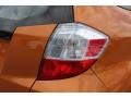 2011 Orange Revolution Metallic Honda Fit Sport  photo #18
