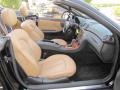 Black/Cappuccino Front Seat Photo for 2009 Mercedes-Benz CLK #77665168
