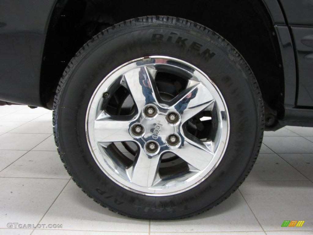 2004 Grand Cherokee Limited 4x4 - Brillant Black Crystal Pearl / Dark Slate Gray photo #29