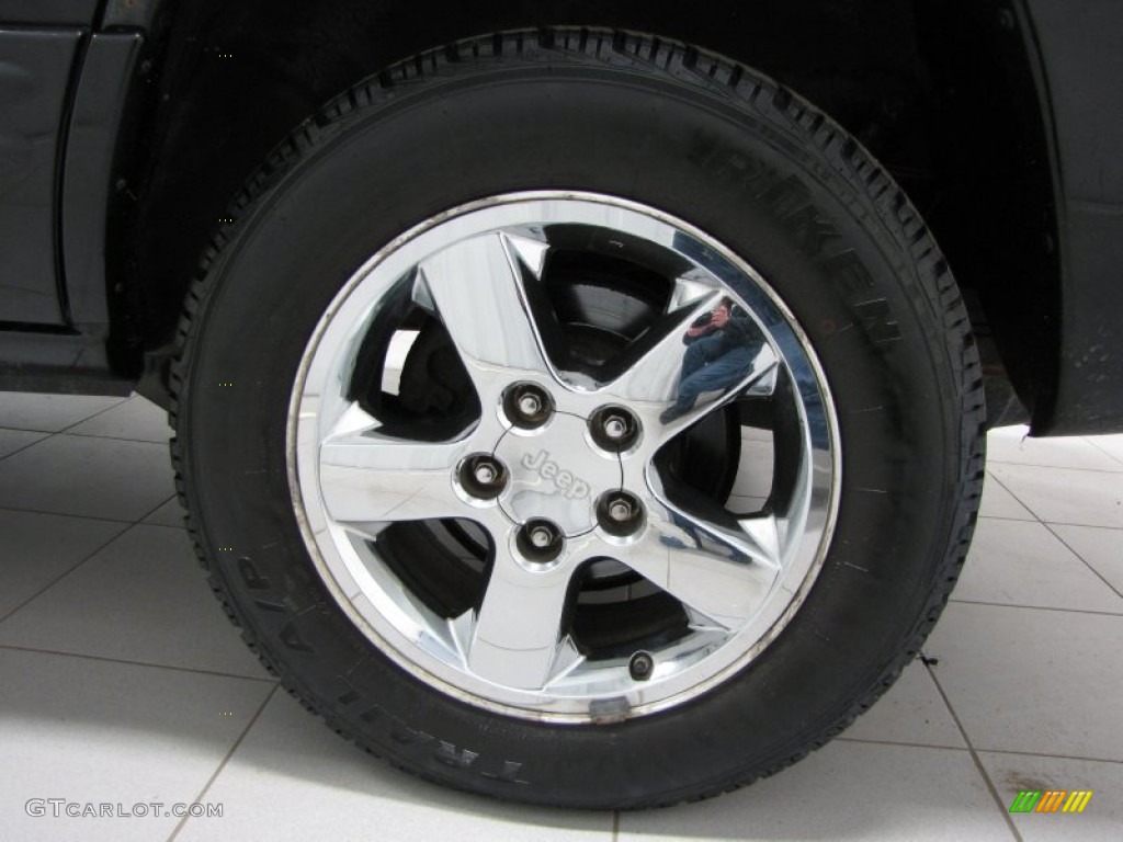 2004 Grand Cherokee Limited 4x4 - Brillant Black Crystal Pearl / Dark Slate Gray photo #30