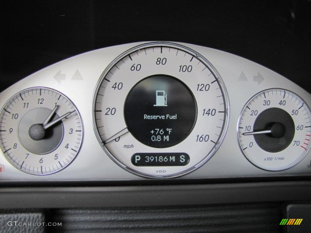2009 Mercedes-Benz CLK 350 Cabriolet Gauges Photo #77665445