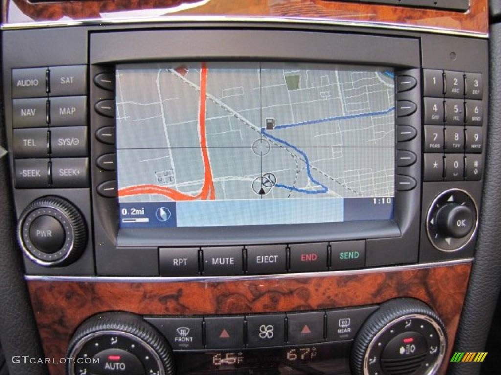 2009 Mercedes-Benz CLK 350 Cabriolet Navigation Photo #77665485