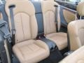 2009 Mercedes-Benz CLK Black/Cappuccino Interior Rear Seat Photo
