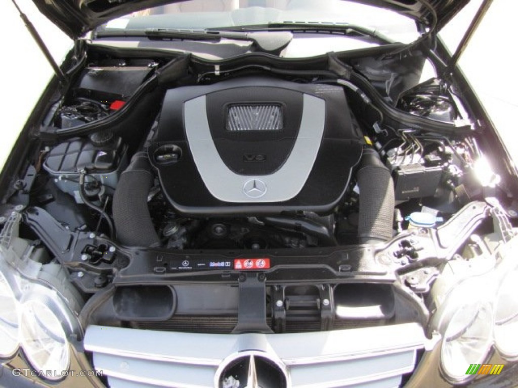 2009 Mercedes-Benz CLK 350 Cabriolet 3.5 Liter DOHC 24-Valve VVT V6 Engine Photo #77665725