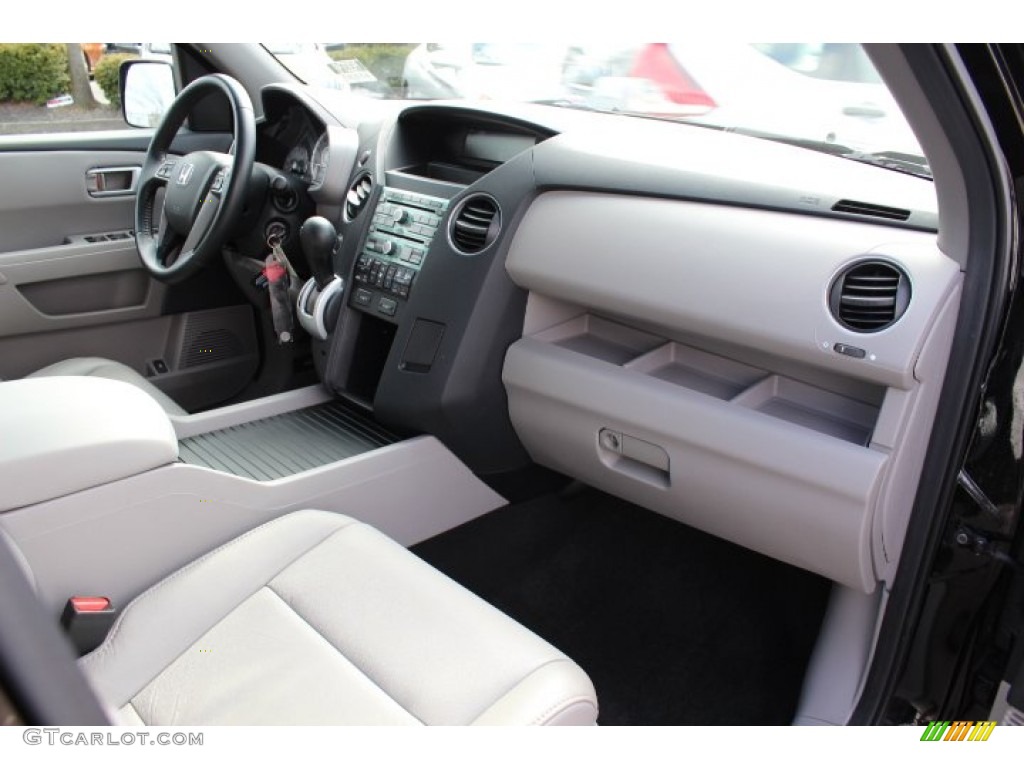2011 Honda Pilot EX-L 4WD Gray Dashboard Photo #77665963