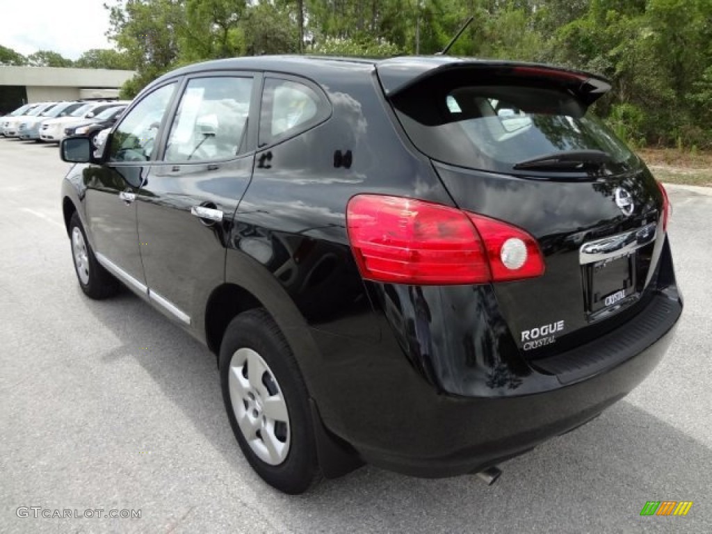 2011 Rogue S - Wicked Black / Gray photo #3