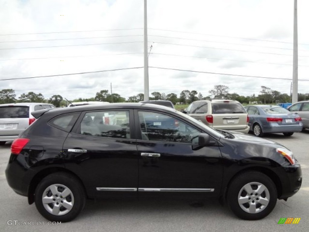2011 Rogue S - Wicked Black / Gray photo #10