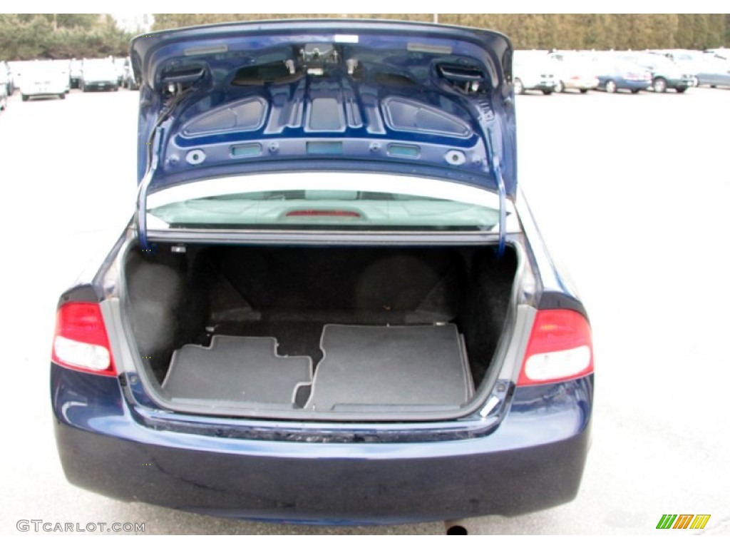 2010 Civic LX Sedan - Royal Blue Pearl / Gray photo #7