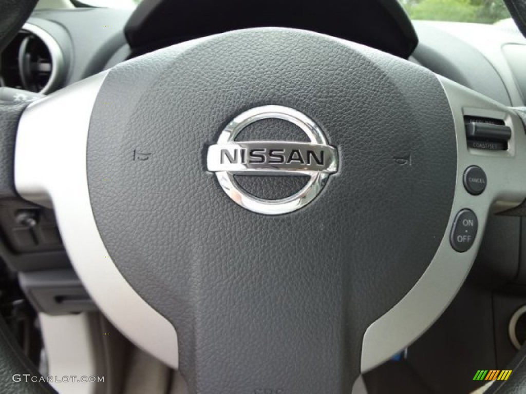 2011 Rogue S - Wicked Black / Gray photo #22