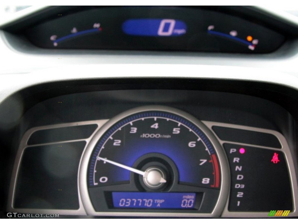 2010 Civic LX Sedan - Royal Blue Pearl / Gray photo #16