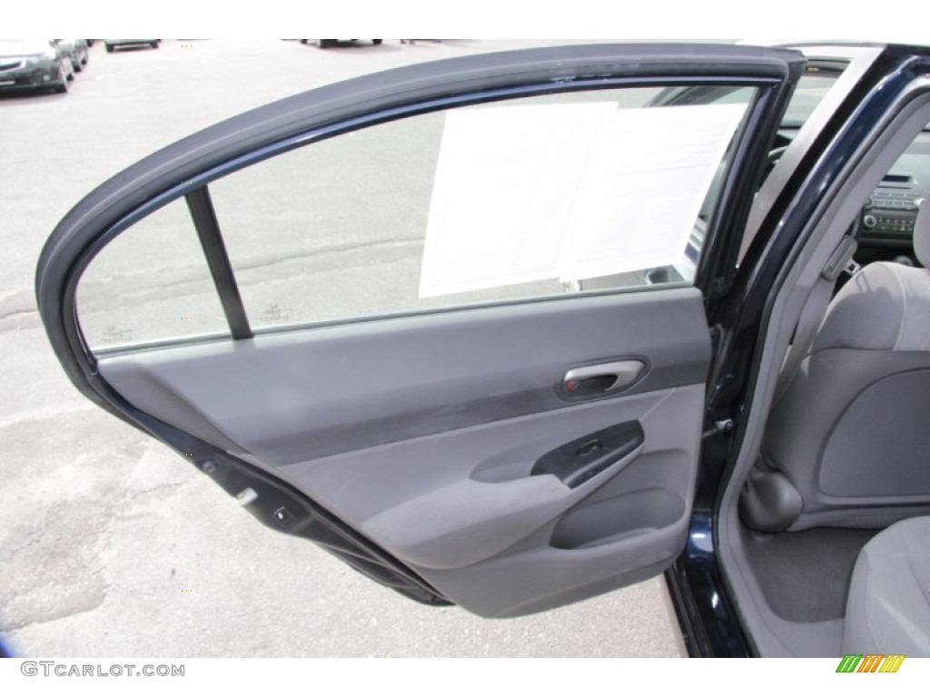 2010 Civic LX Sedan - Royal Blue Pearl / Gray photo #18