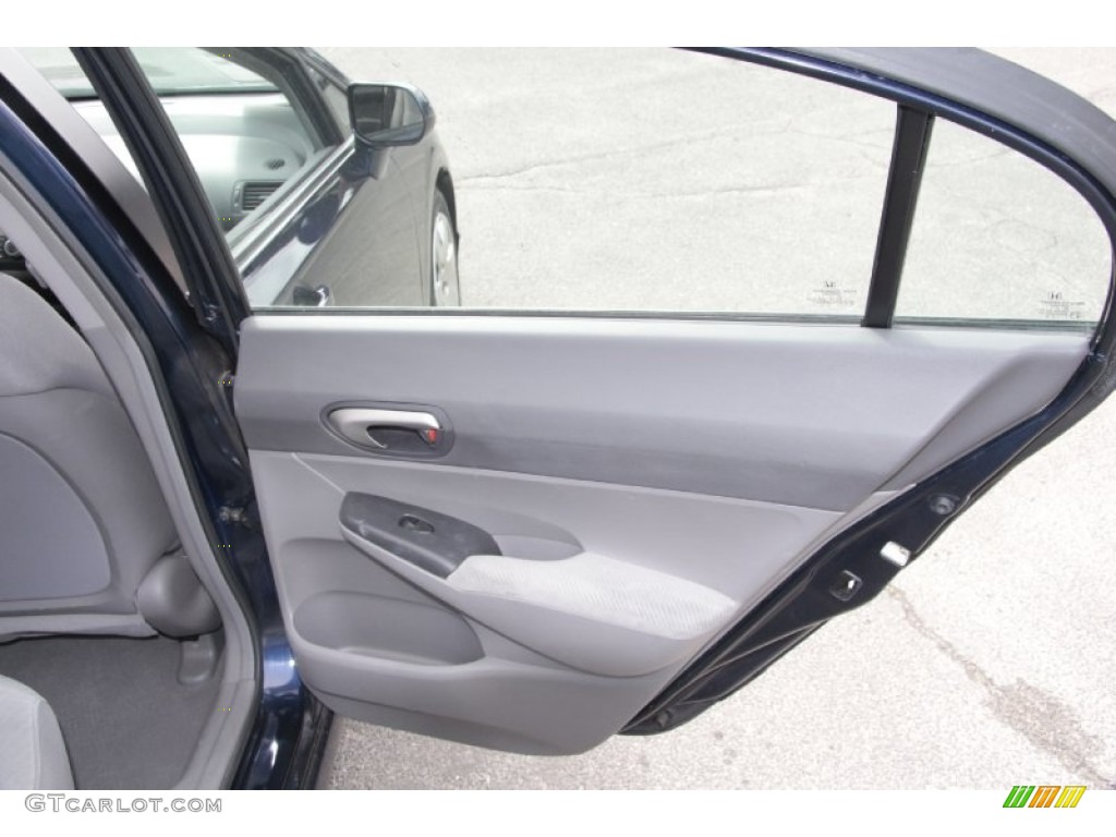 2010 Civic LX Sedan - Royal Blue Pearl / Gray photo #19