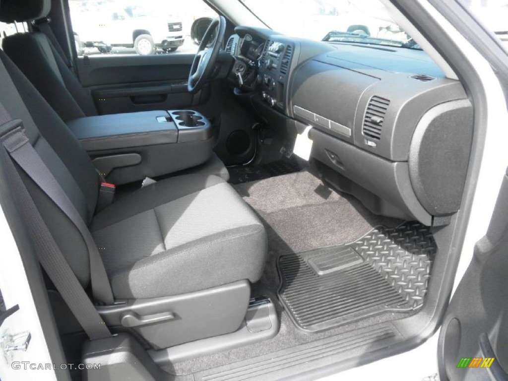 2013 Sierra 1500 SLE Extended Cab 4x4 - Summit White / Ebony photo #21