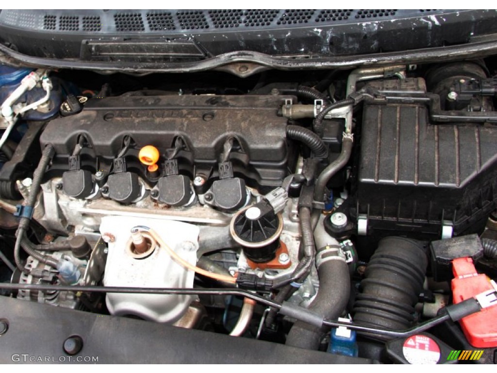 2010 Civic LX Sedan - Royal Blue Pearl / Gray photo #25